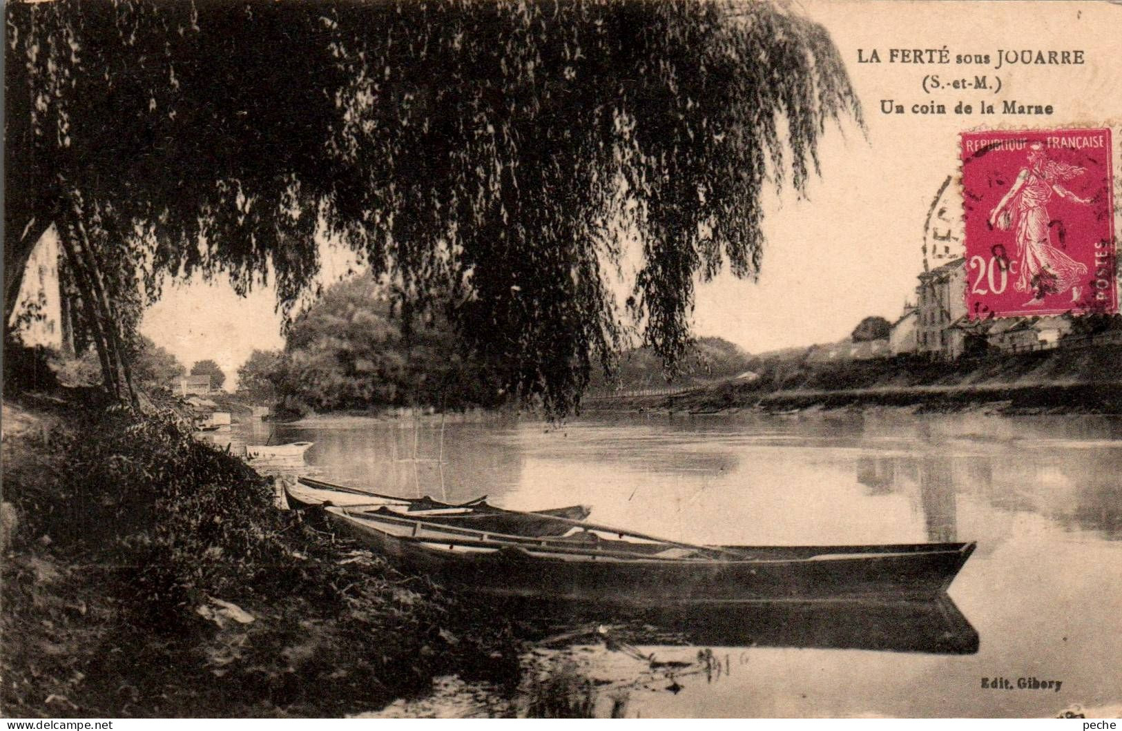 N°1300 W -cpa La Ferté Sous Jouarre- Un Coin De La Marne- - La Ferte Sous Jouarre