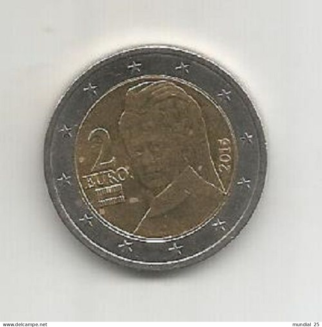 AUSTRIA 2 EURO 2015 - Autriche