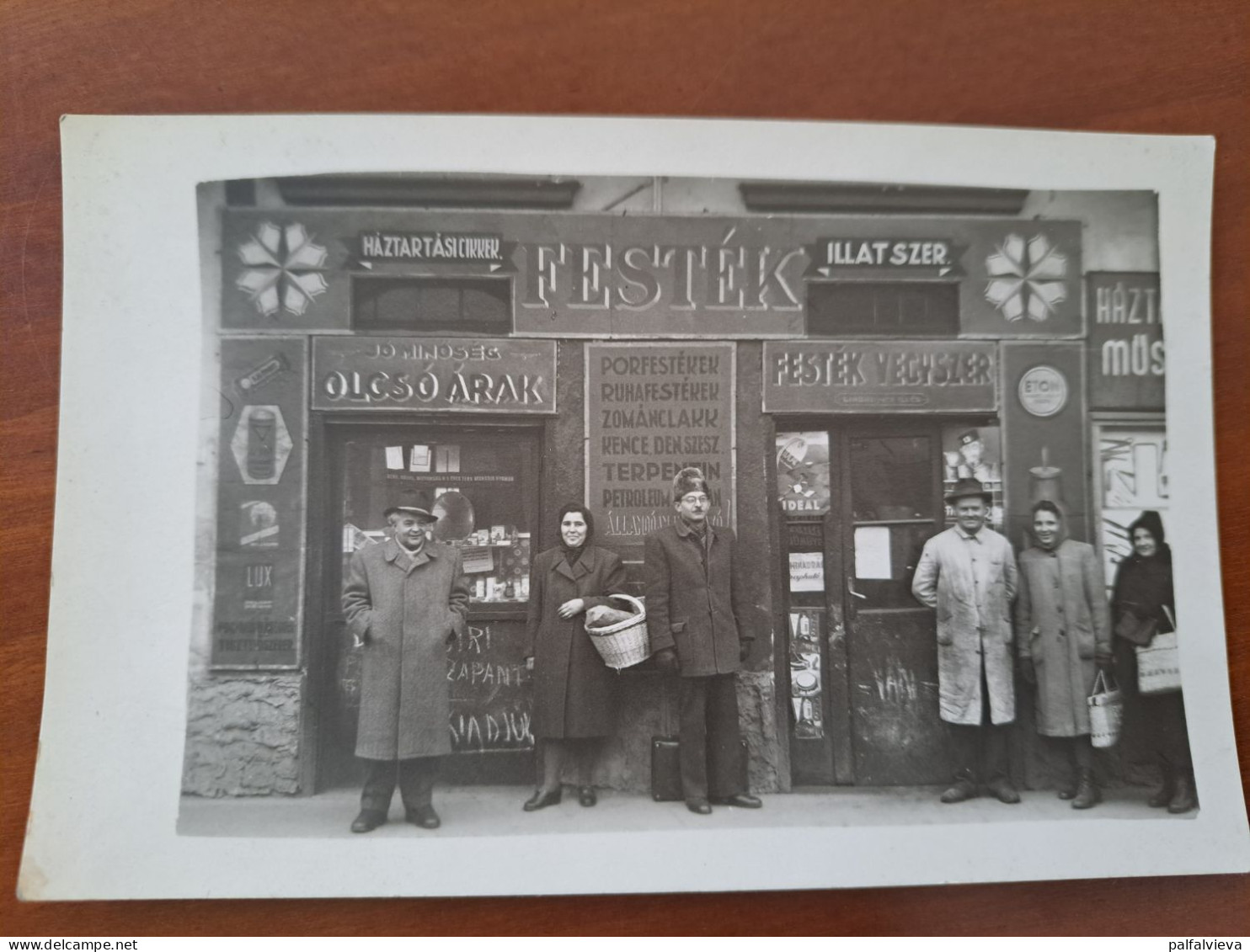 Historic Photo Hungary - General Store - Europa