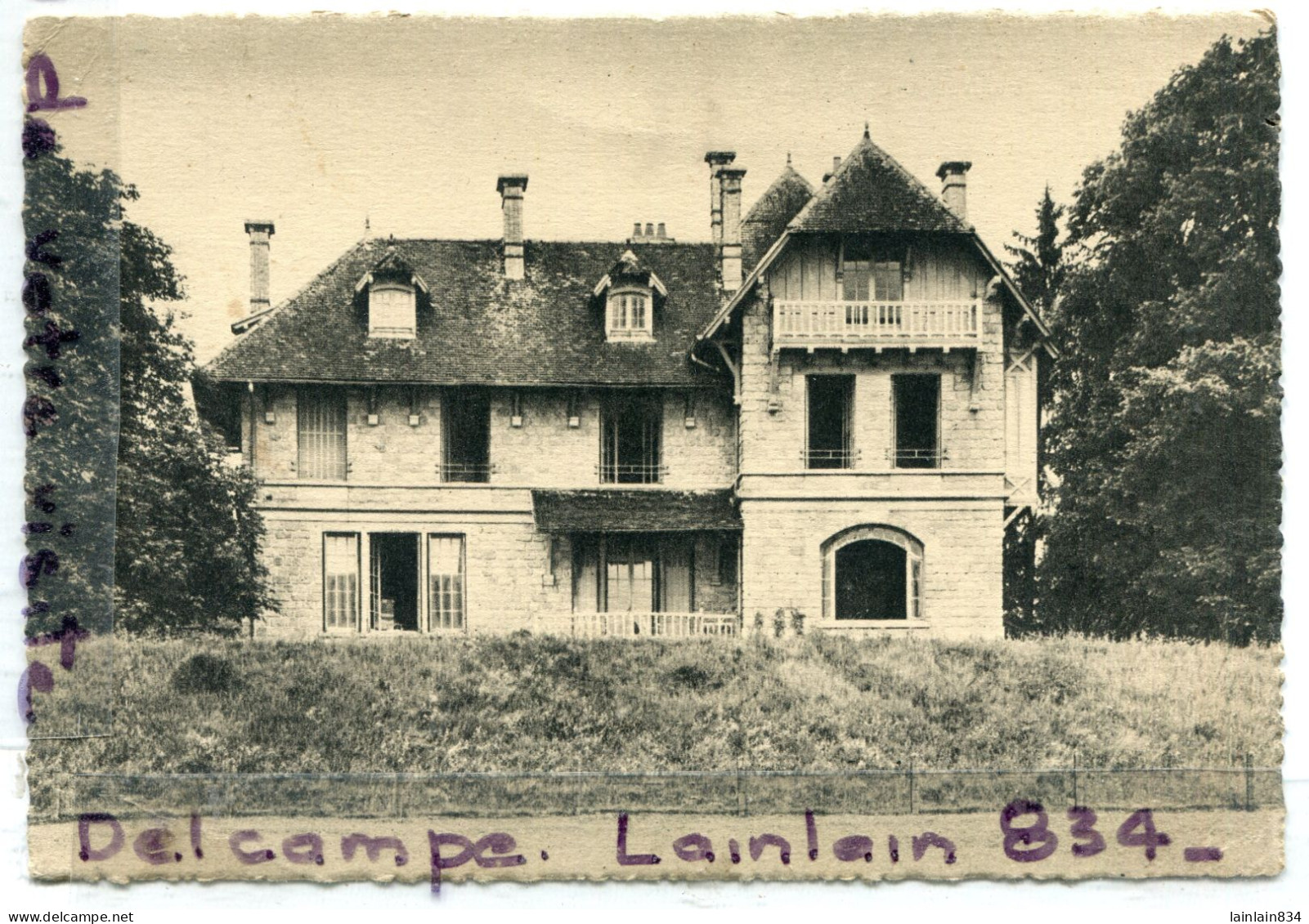 - GUEUGNON - ( Saône Et Loire ), Château De La Mégéne, épaisse, Non écrite, Grand Format, TBE, Scans. - Gueugnon