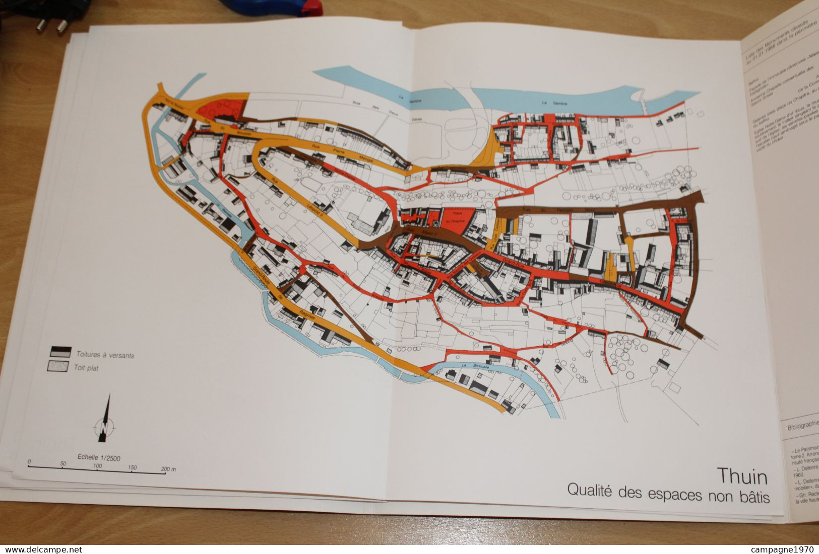 RECUEIL DE PLANS - THUIN - ATLAS DU PATRIMOINE ARCHITECTURAL ( + PHOTOS - 1984 ) - België