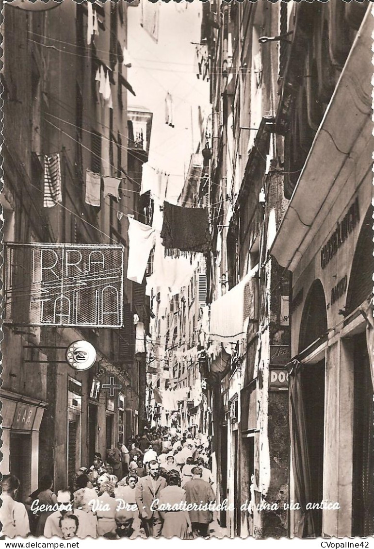 GENOVA (Liguria) Via Pre - Caratteristiche Di Una Via Antica - Genova (Genoa)