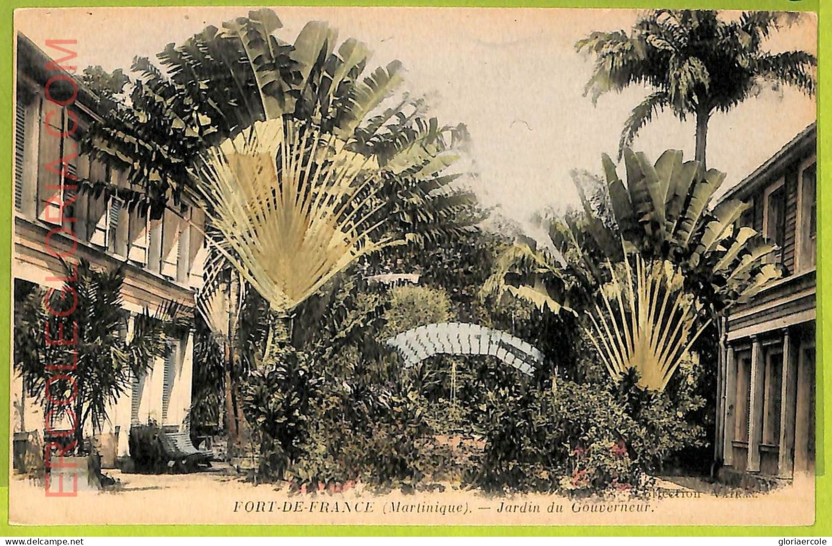 Ae9128 - MARTINIQUE -  VINTAGE  POSTCARD -  Fort-de-France - Fort De France