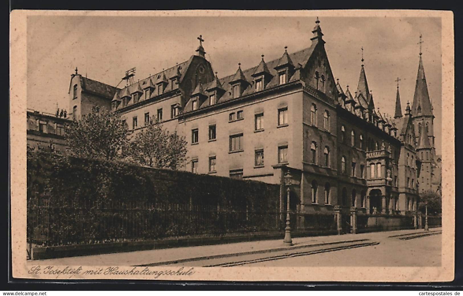 AK Mainz, Haushaltungsschule St. Josefstift, Raimundisstrasse 27  - Mainz