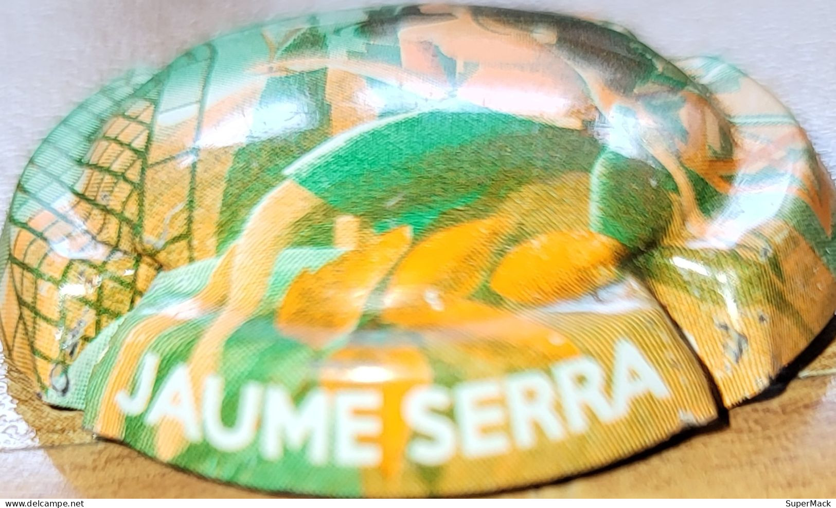 Capsule Cava D'Espagne JAUME SERRA Série Les Vacances En Vert, Vert & Ocre Nr 144589 - Placas De Cava