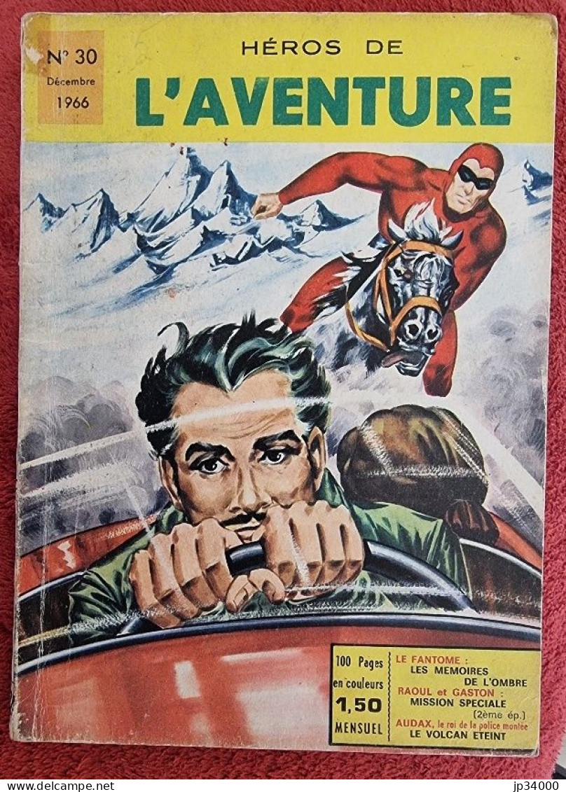 Héros De L'Aventure N° 30. Décembre 1966 (Éditions Des Remparts) Le Fantome - Autres & Non Classés