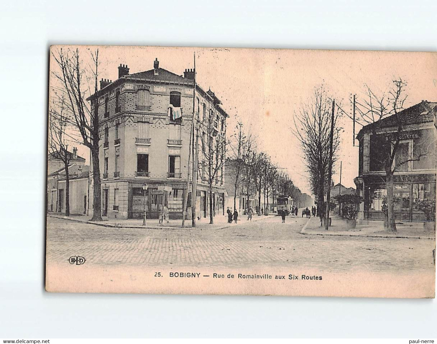 BOBIGNY : Rue De Romainville Aux Six Routes - état - Bobigny