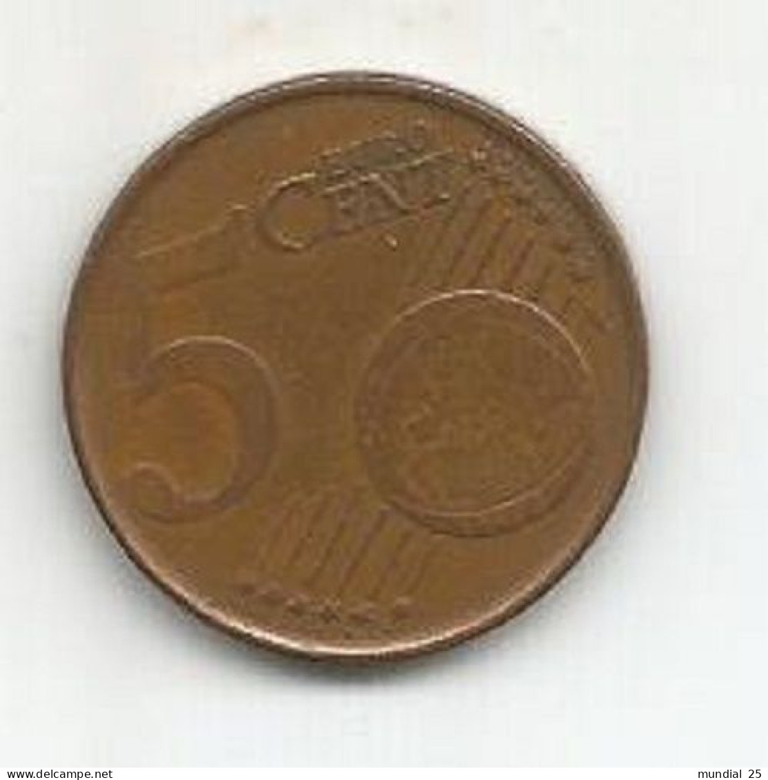 BELGIUM 5 EURO CENT 1999 - Belgium