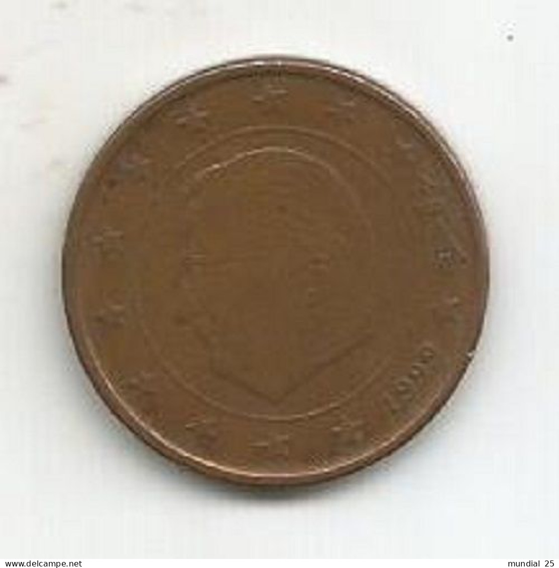 BELGIUM 5 EURO CENT 1999 - Bélgica