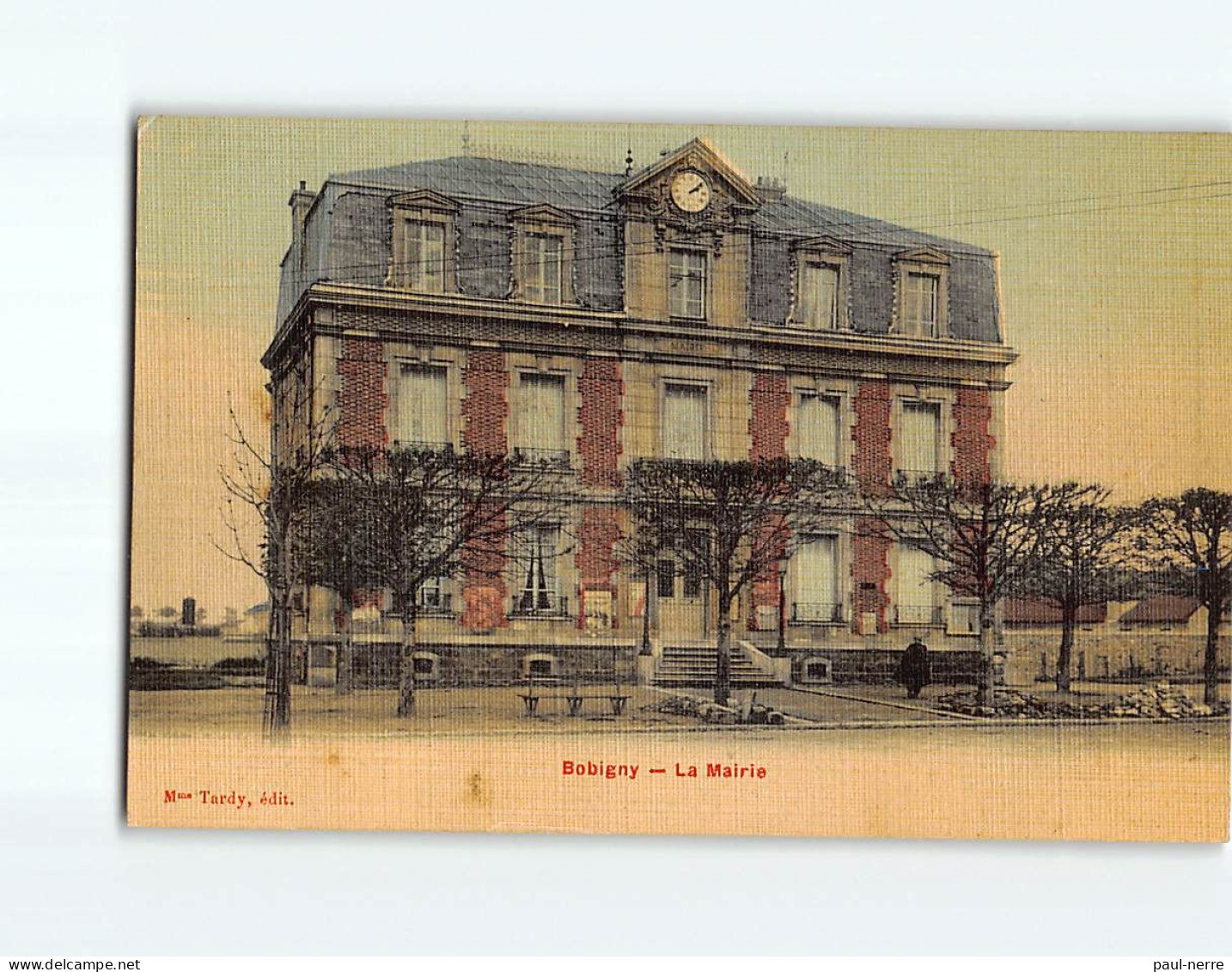 BOBIGNY : La Mairie - état ( Partiellement Décollée ) - Bobigny