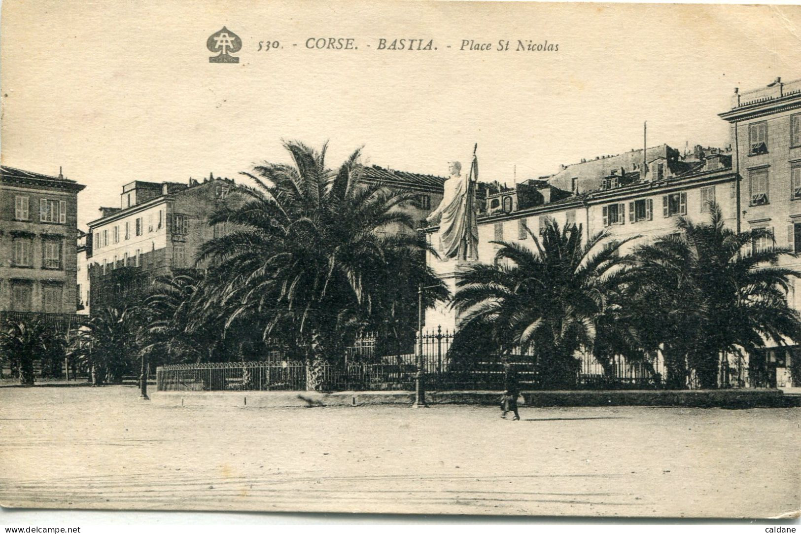 - 2B-CORSE  - BASTIA- La Place Saint-Nicolas - Bastia