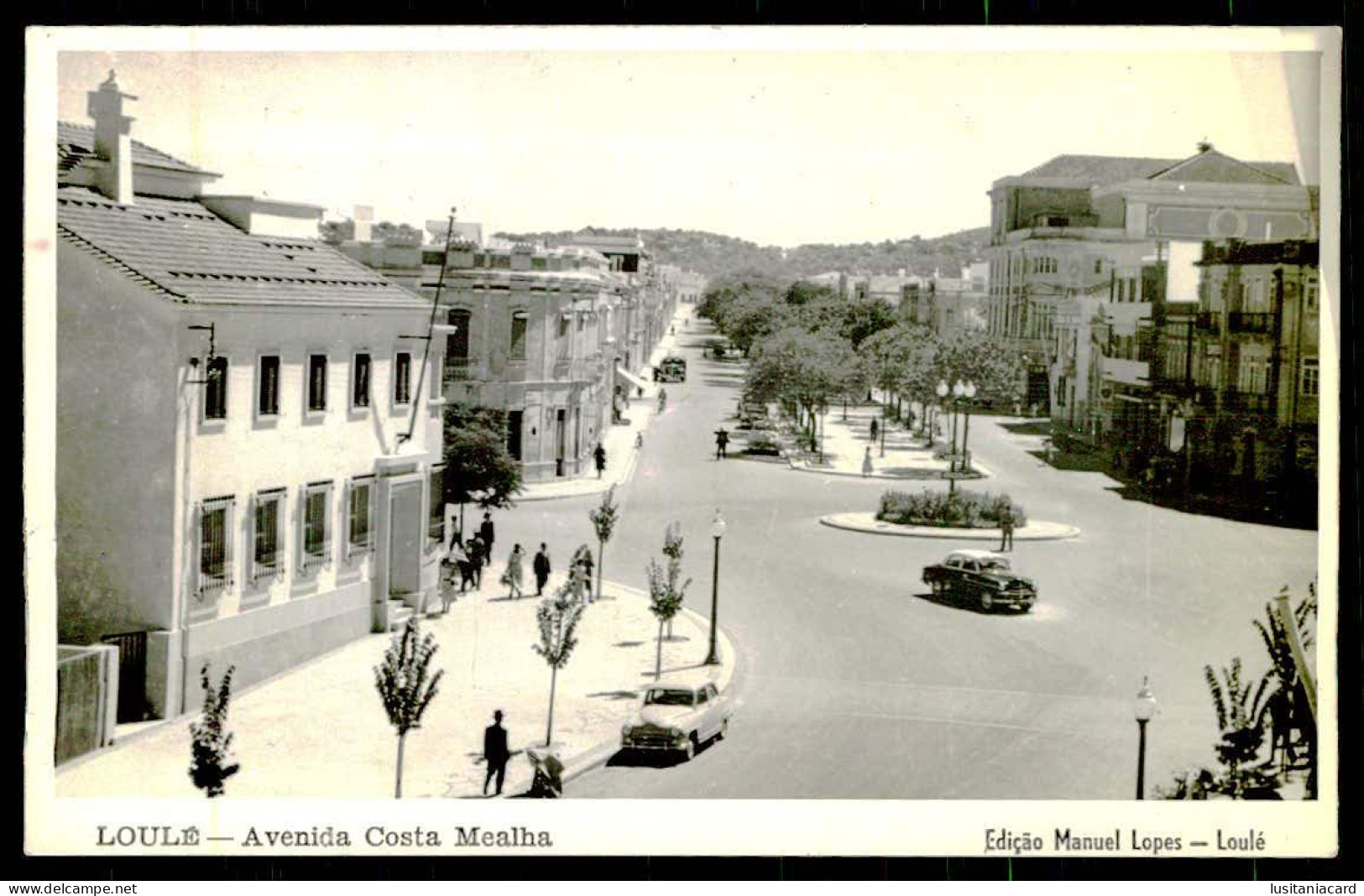 ALGARVE - LOULÉ - Avenida Costa Mealha. ( Ed. Manuel Lopes / Fotografia Arnaldo) Carte Postale - Faro