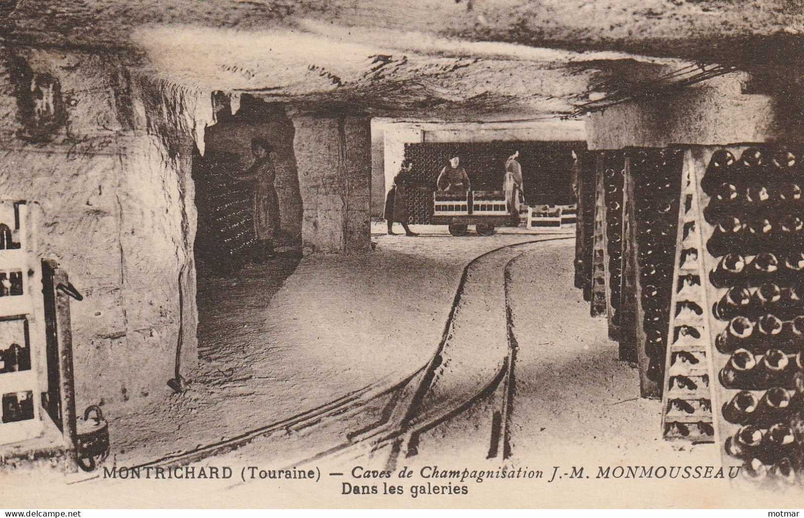 Montrichard, Caves De J.M. Monmousseau - Vin - Wagonnet - Sonstige & Ohne Zuordnung