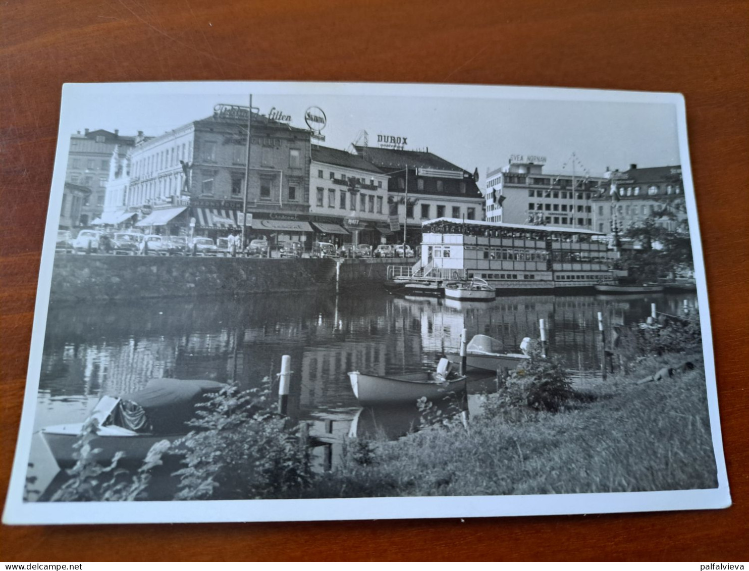 Historic Photo Scandinavia - Harbour, Ship - Europe