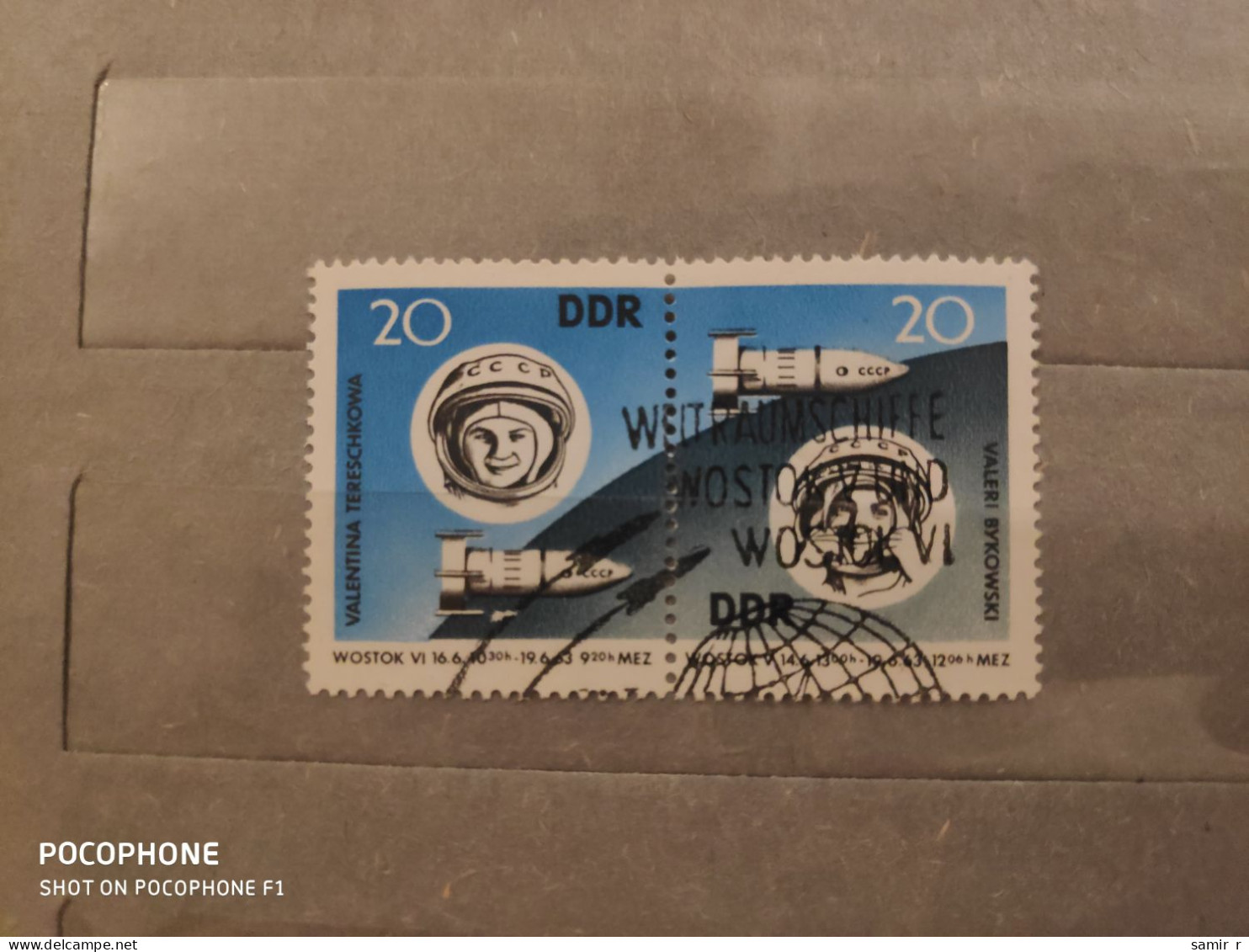 1963	Germany	Space (F92) - Unused Stamps