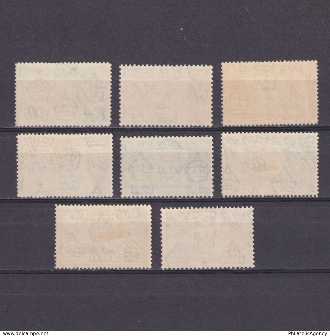 PITCAIRN ISLANDS 1940, SG #1-8, CV £38, Part Set, MH - Pitcairn