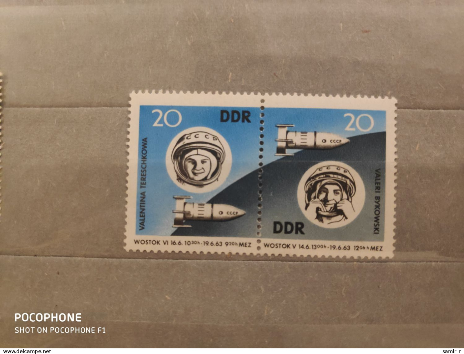 1963	Germany	Space (F92) - Neufs