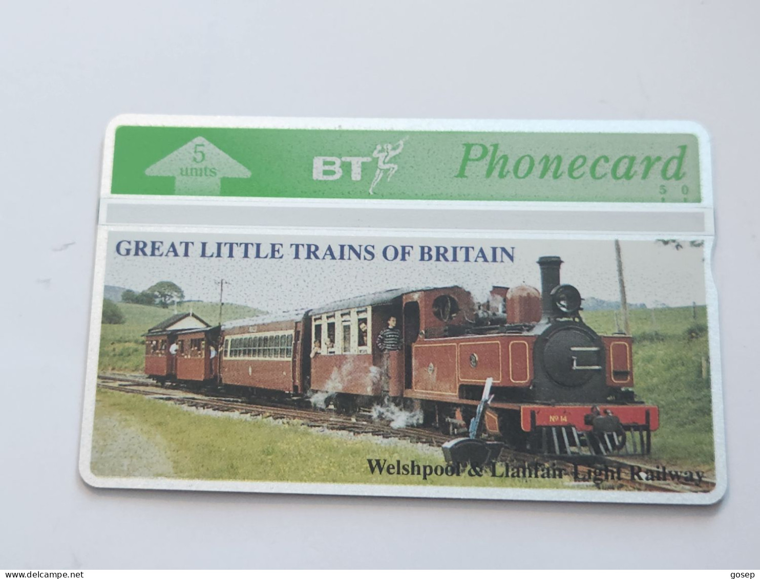 United Kingdom-(BTG-201)-Great Little Trains-(2)-(204)(5units)(308G68352)(tirage-500)-price Cataloge-12.00£-mint - BT Emissions Générales