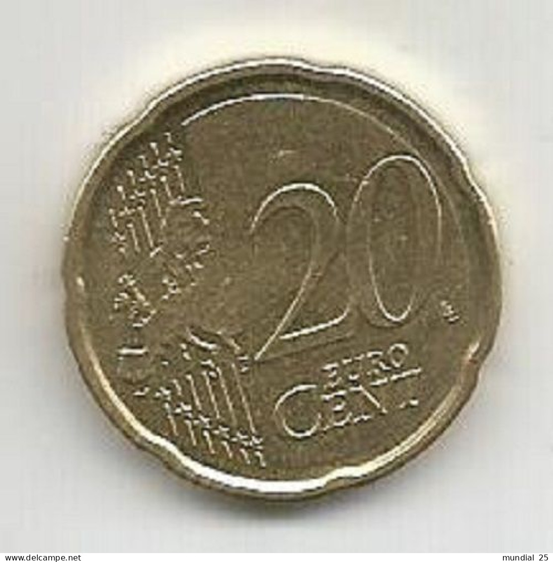 BELGIUM 20 EURO CENT 2011 - België