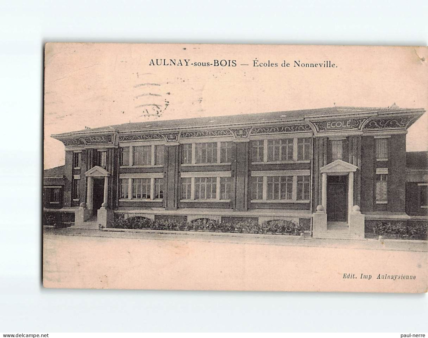 AULNAY SOUS BOIS : Ecole De Nonneville - état - Aulnay Sous Bois