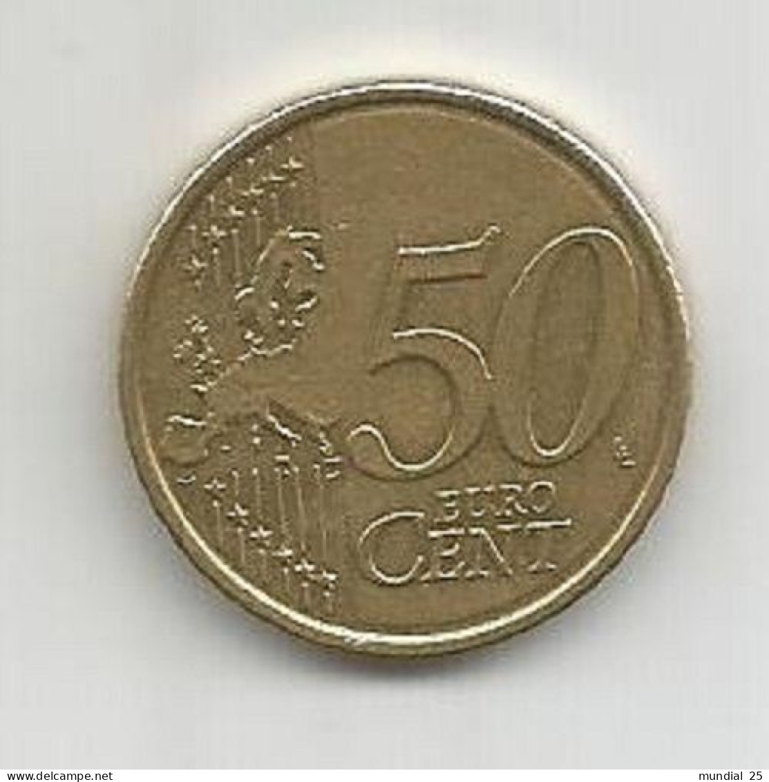 BELGIUM 50 EURO CENT 2012 - Belgium