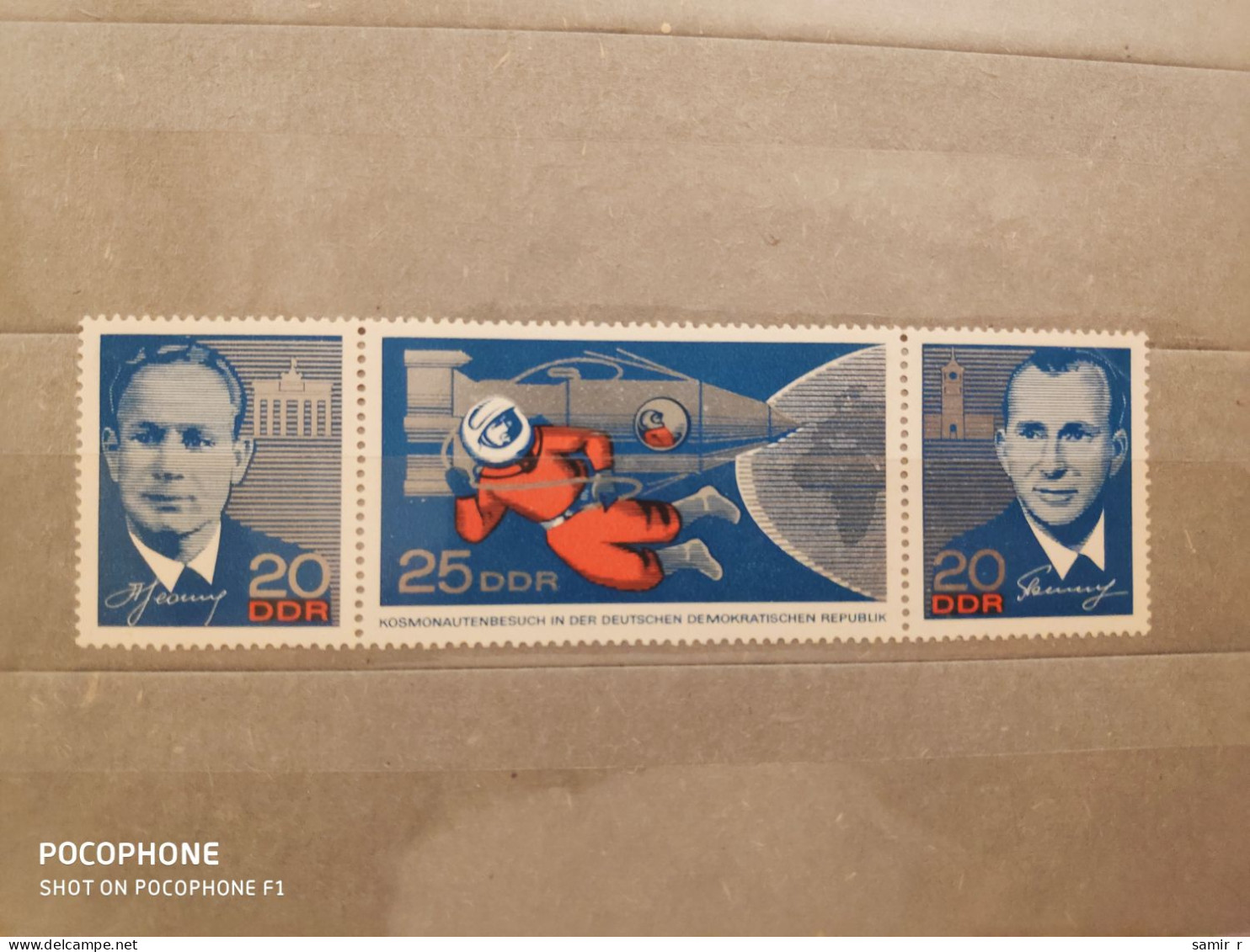 1965	Germany	Space (F92) - Unused Stamps