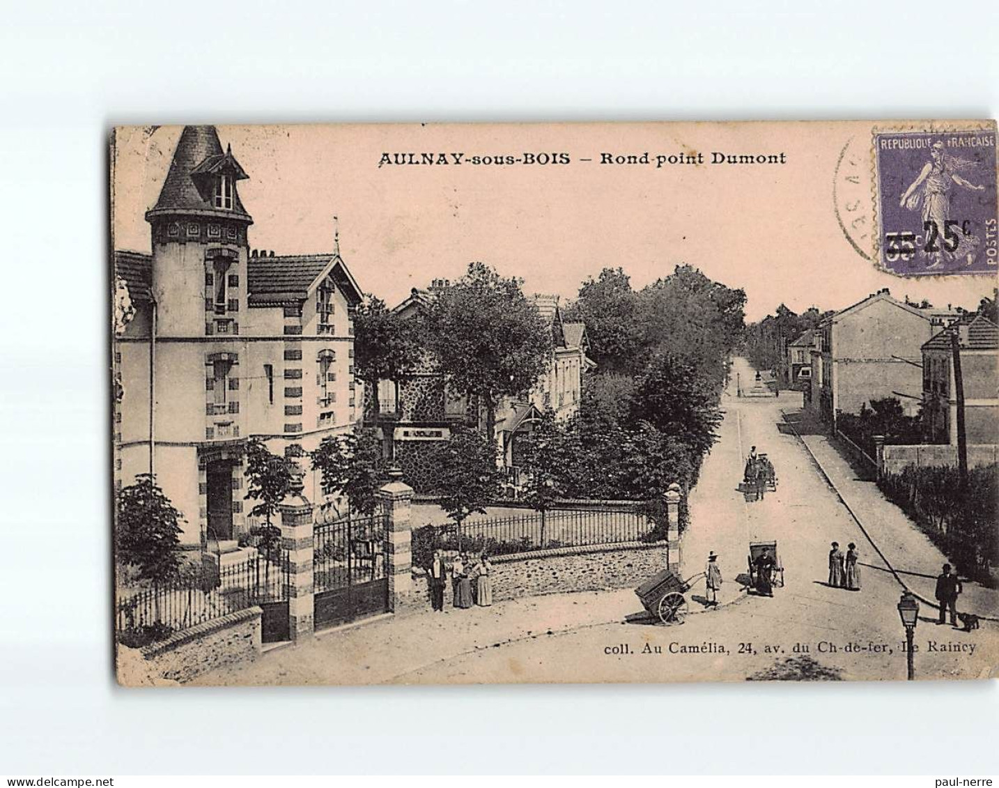 AULNAY SOUS BOIS : Rond-Point Dumont - état - Aulnay Sous Bois