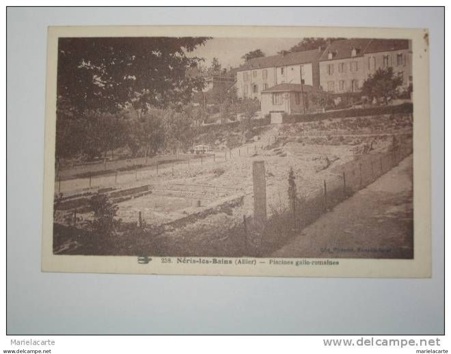 M647 -  Neris Le Vieux Neris Les Bains Piscine Gallo Romaines - Neris Les Bains