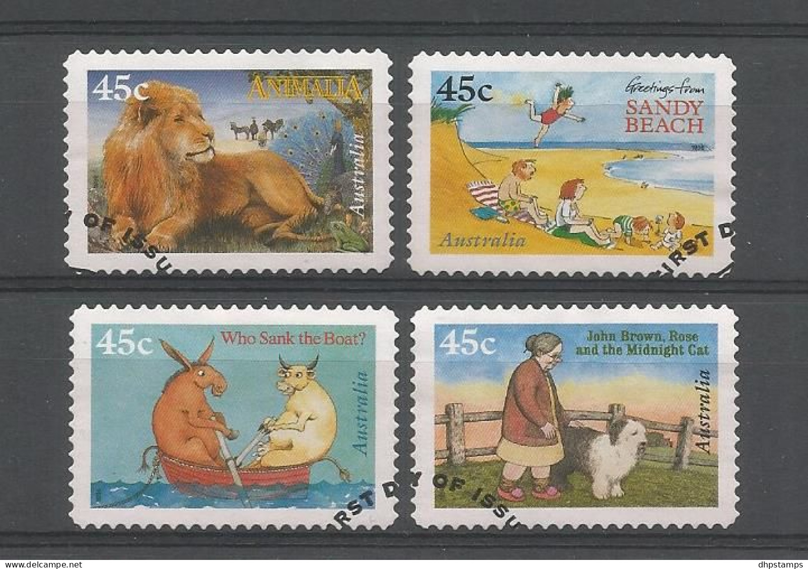 Australia 1996 Children's Books Y.T. 1558/1561 (0) - Used Stamps