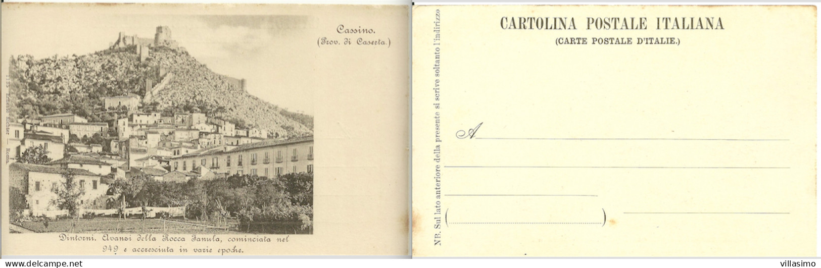 Frosinone - Cassino (fino Al 1927 In Prov. Di Caserta) - Avanzi Della Rocca Janula, Cominciata Nel 949 E Accresciuta In - Frosinone