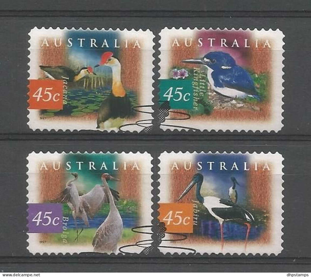 Australia 1997 Birds Y.T. 1596/1599 (0) - Oblitérés