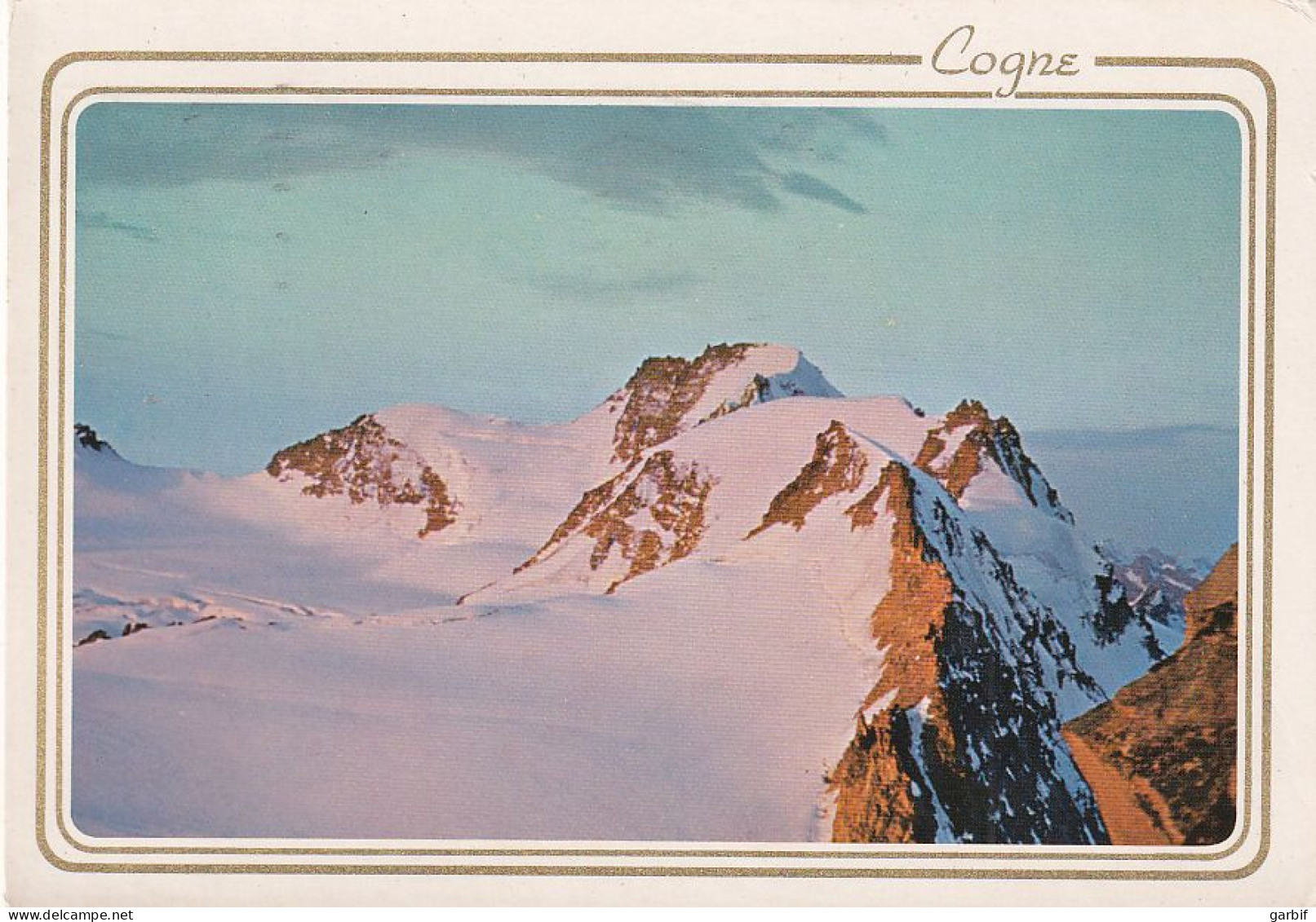 Valle D'Aosta - Cogne - Gran Paradiso Dalla Vetta Dell'Herbelet - Fg Vg - Autres & Non Classés