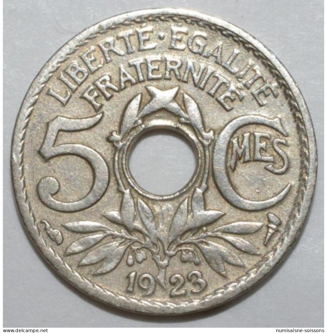 GADOURY 170 - 5 CENTIMES 1923 TYPE LINDAUER P.M. - TTB - KM 875 - 5 Centimes