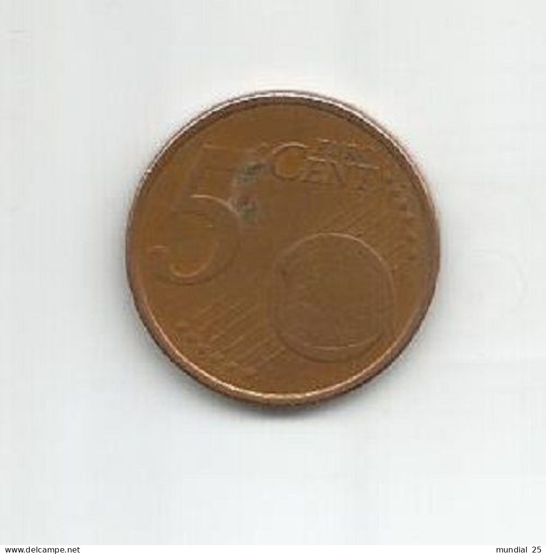 CYPRUS 5 EURO CENT 2008 - Chipre