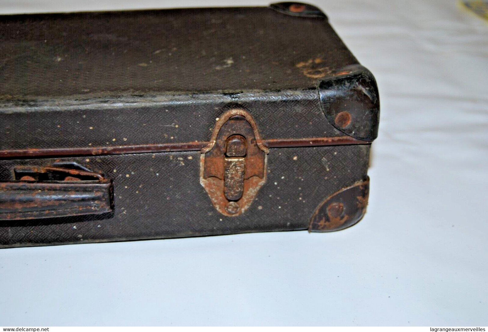 E1 Ancienne Valise En Carton - Vintage - Other & Unclassified