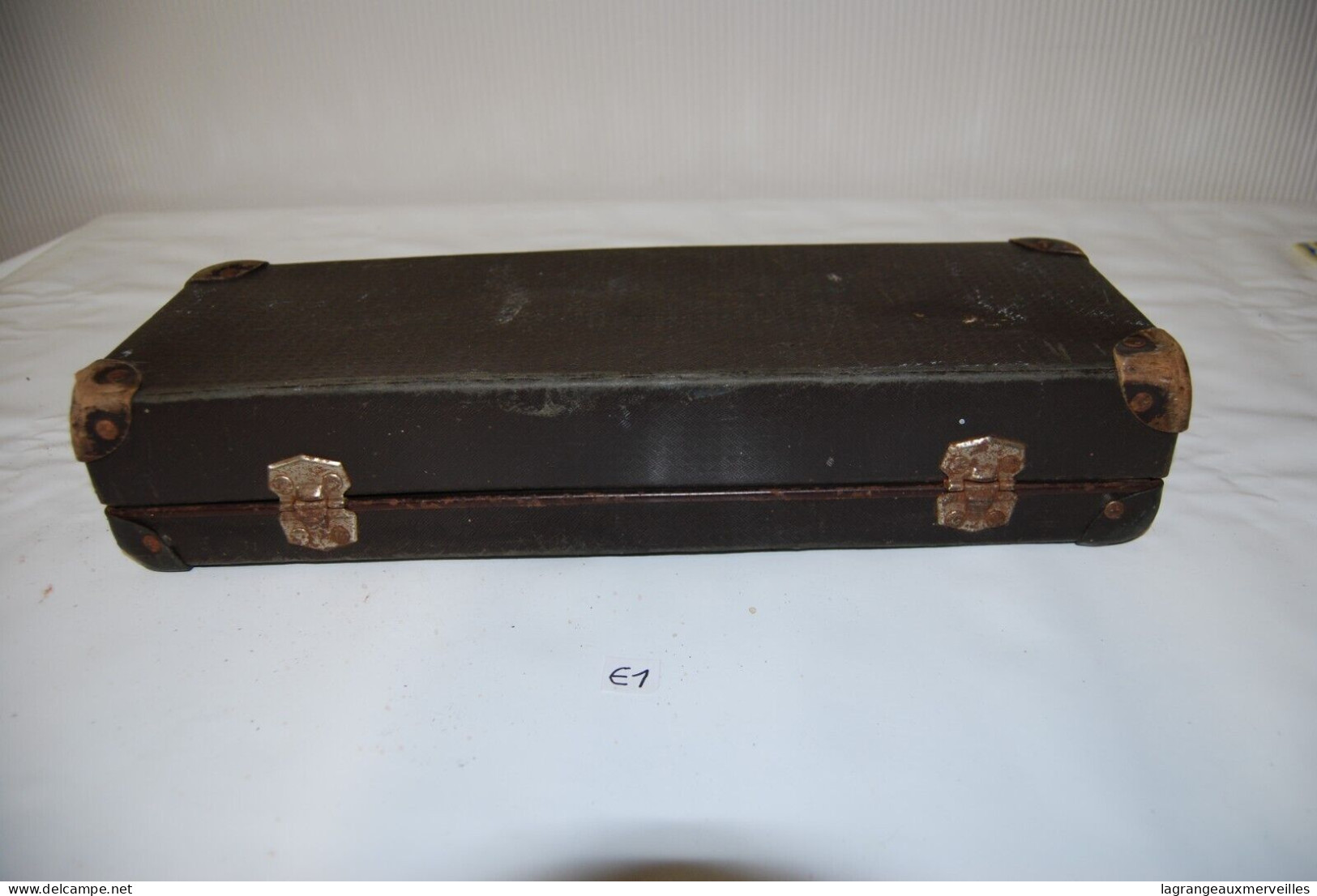 E1 Ancienne Valise En Carton - Vintage - Other & Unclassified
