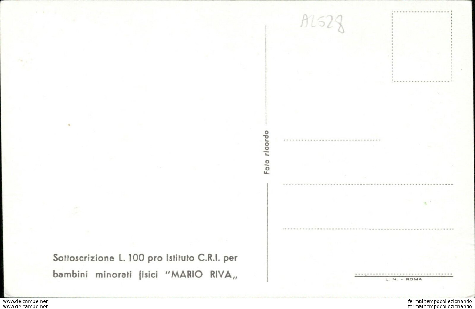 Al528 Cartolina Personaggi Famosi Mario Riva - Artistes