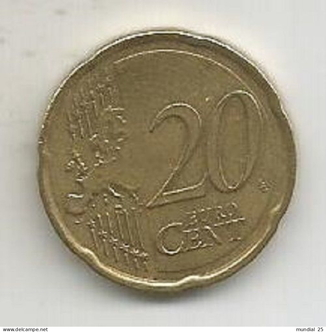 CYPRUS 20 EURO CENT 2008 - Zypern