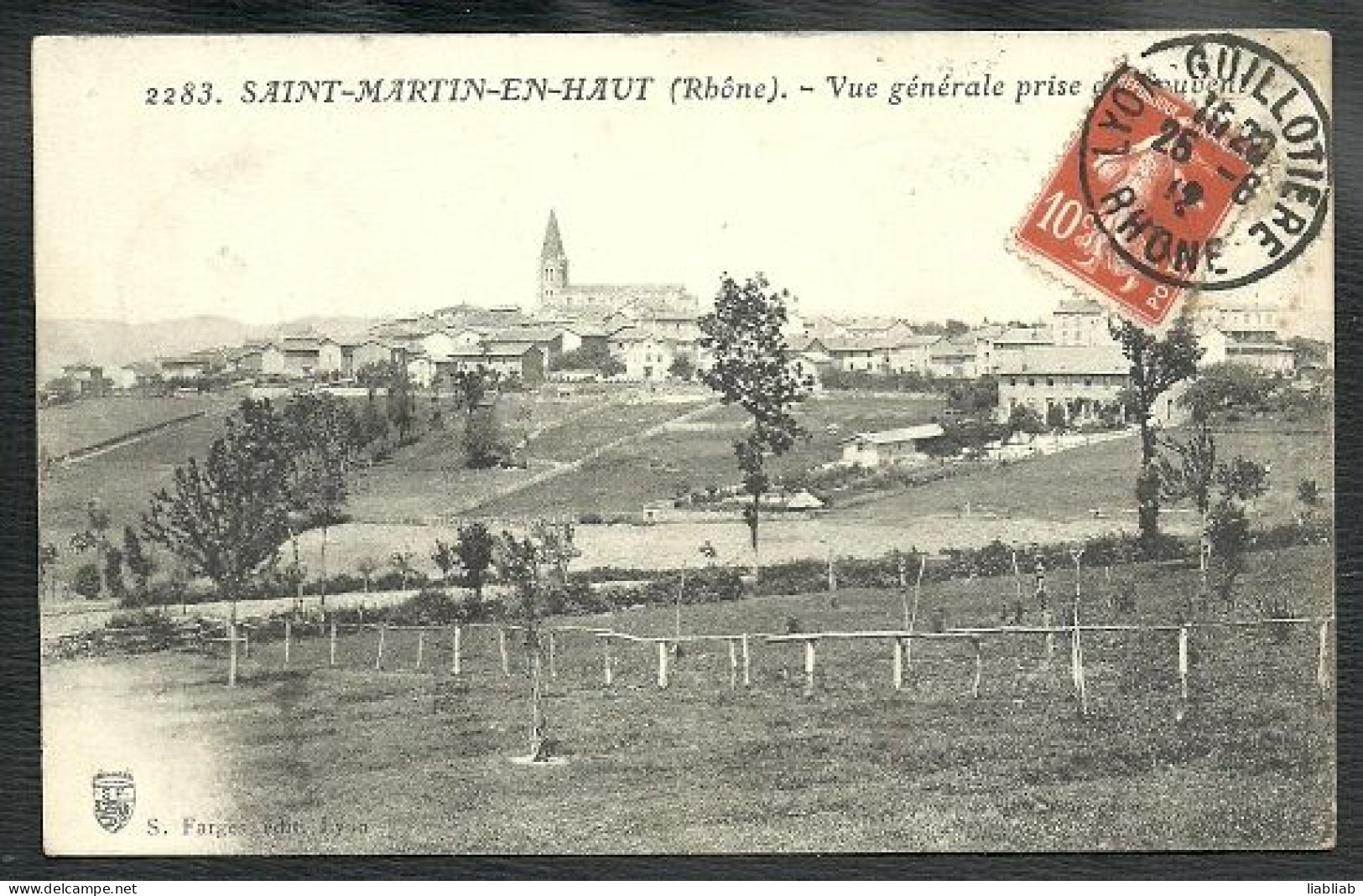 SAINT MARTIN EN HAUT   69 = VUE GENERALE - Autres & Non Classés