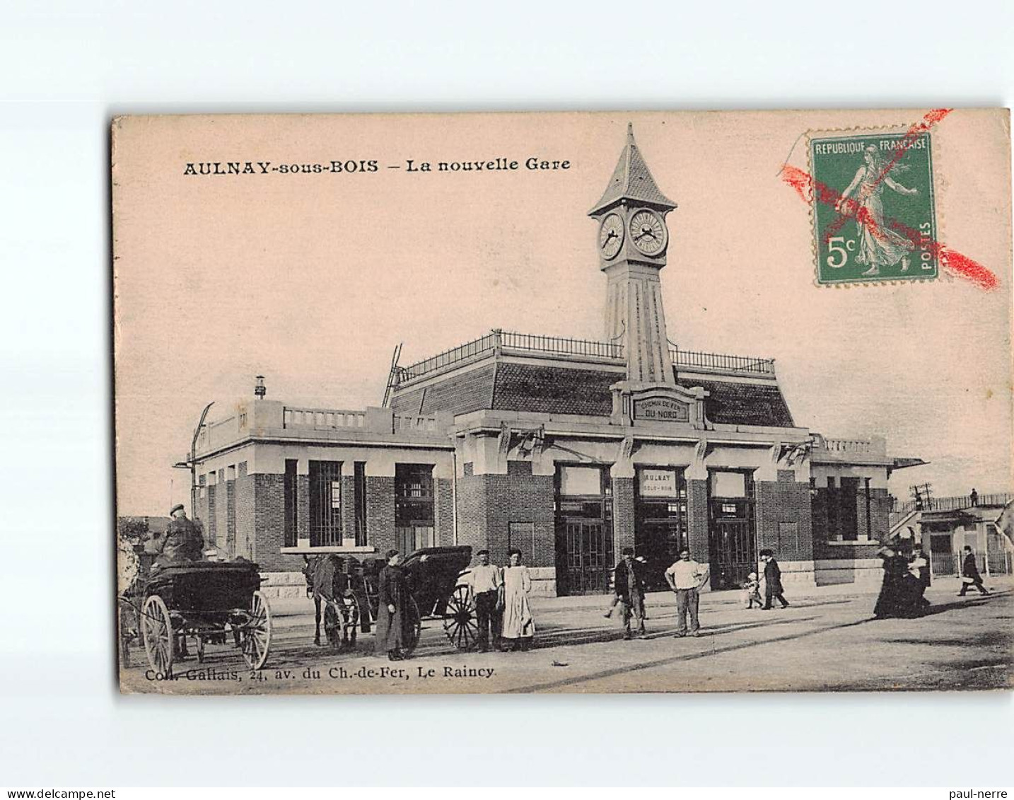 AULNAY SOUS BOIS : La Nouvelle Gare - état - Aulnay Sous Bois