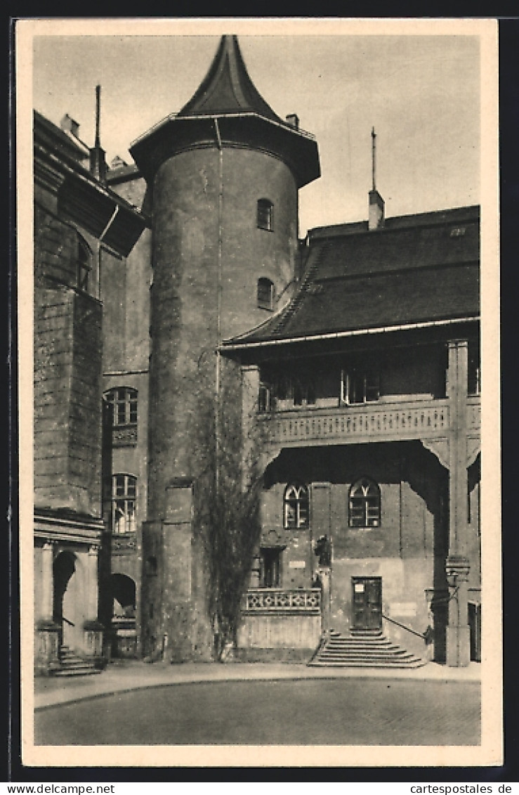 AK Königsberg, Nordwestecke Im Schlosshof  - Ostpreussen