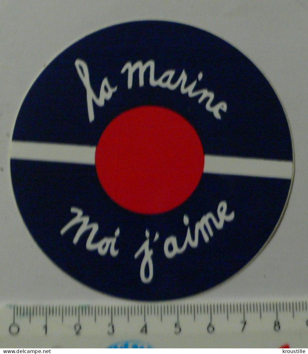 MARINE : LOT DE 3 AUTOCOLLANTS - Stickers