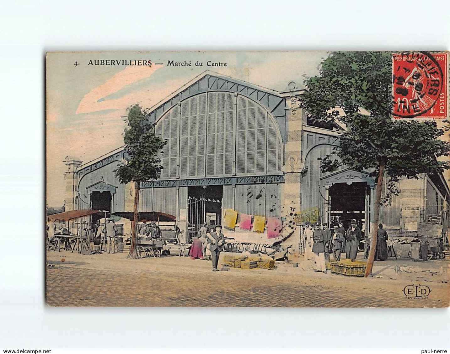 AUBERVILLIERS : Marché Du Centre - Très Bon état - Aubervilliers