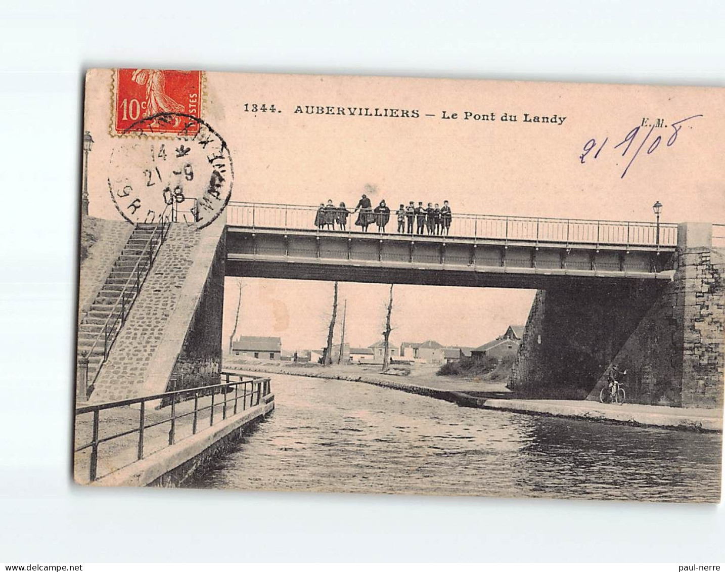 AUBERVILLIERS : Le Pont Du Landy - état - Aubervilliers