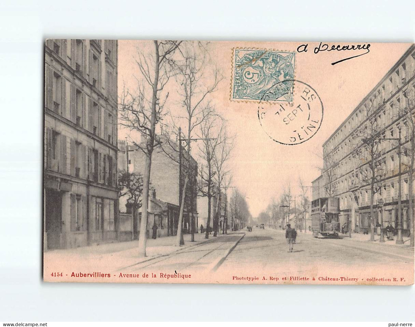 AUBERVILLIERS : Avenue De La République - Très Bon état - Aubervilliers