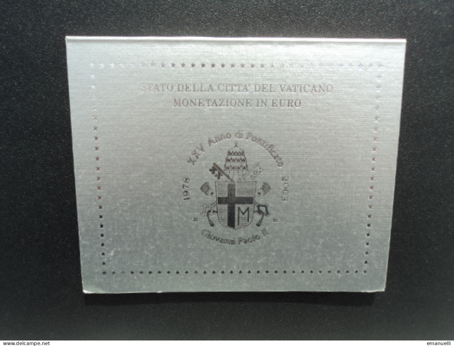 VATICAN * : COFFRET BRILLANT UNIVERSEL  2003    LVA-AK1 / KM MS 109   Qualité B.U. - Vatican