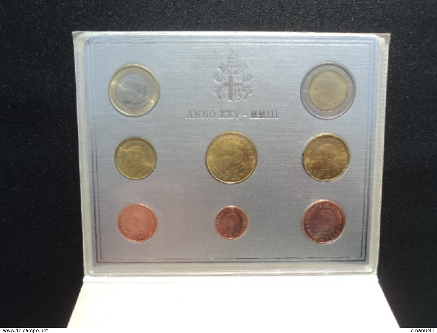 VATICAN * : COFFRET BRILLANT UNIVERSEL  2003    LVA-AK1 / KM MS 109   Qualité B.U. - Vaticaanstad