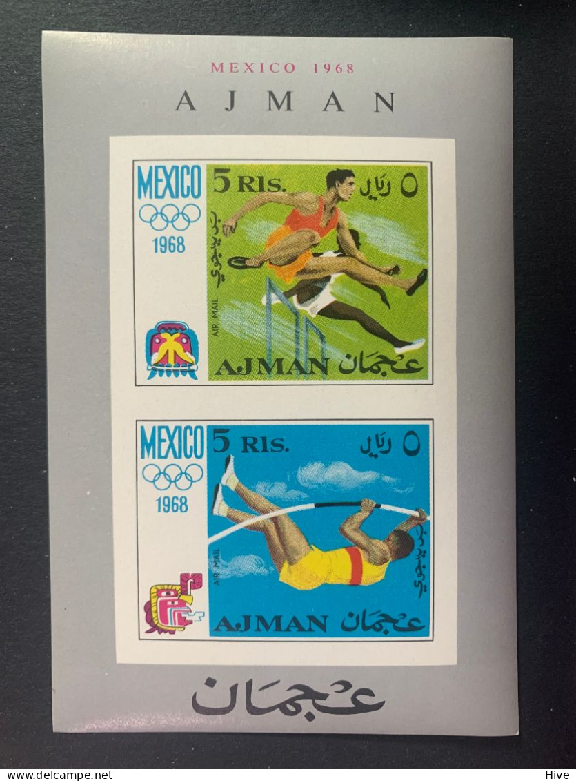 Ajman 1968 Olympiade Mexiko  MNH - Adschman