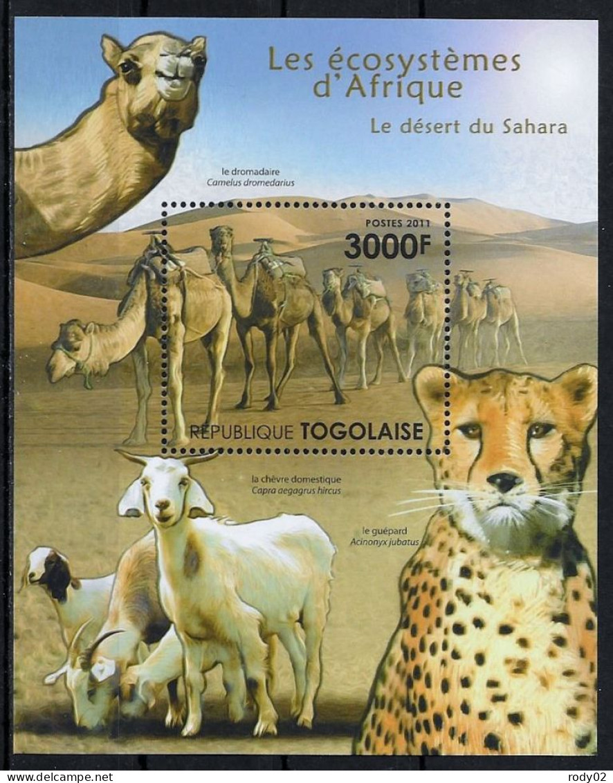 TOGO - ANIMAUX SAUVAGES - N° 2632 A 2635 ET BF 507 ET 520 - NEUF** MNH - Autres & Non Classés