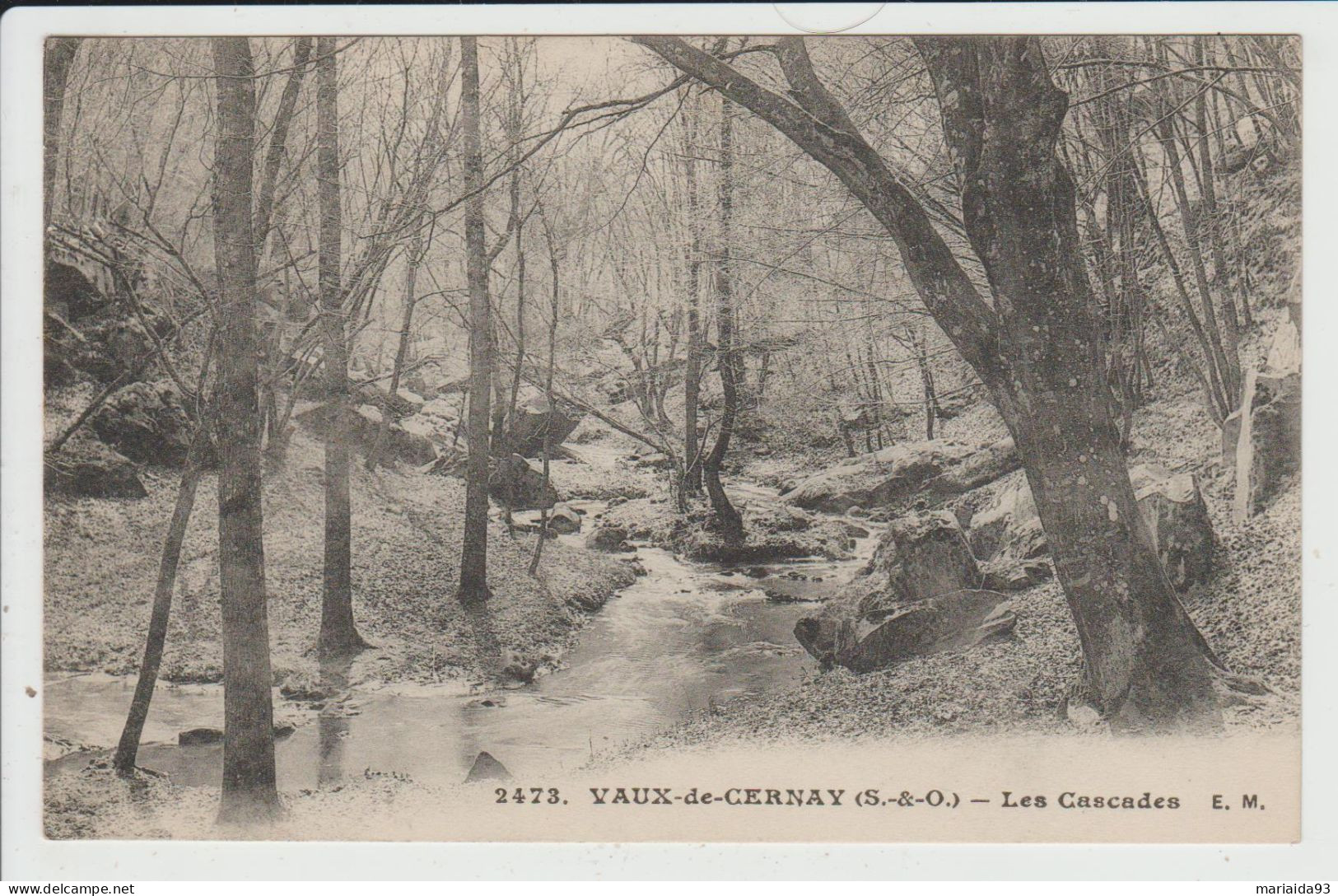 CERNAY LA VILLE - YVELINES - VAUX DE CERNAY - LES CASCADES - Cernay-la-Ville